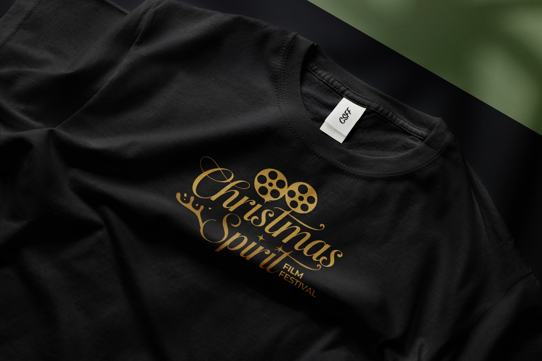 Festival t-shirt mockup