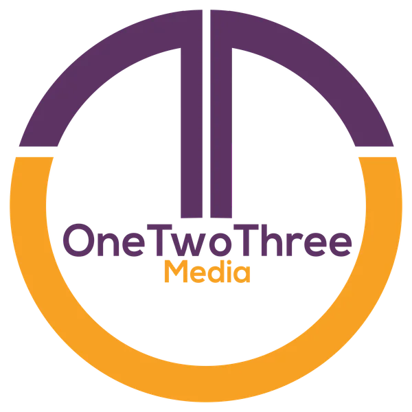 One Two Three Media logo